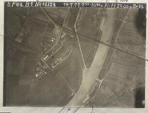 Eisenbahnbrücke bei Schwabelweis westlich Regensburg (3500 m)