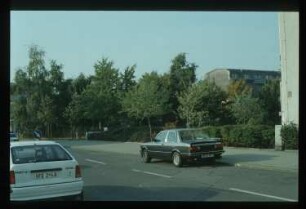 Diapositiv: Heinrich-Heine-Straße, Oktober 1991