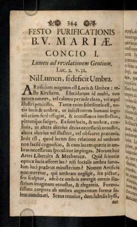 344-353, Concio I