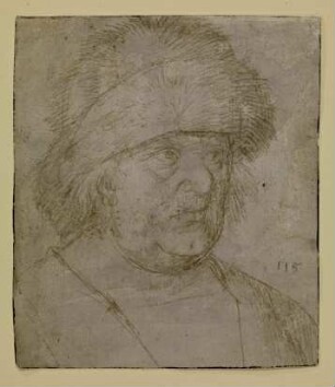 Bildnis eines Mannes mit Pelzkappe