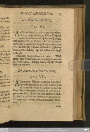 De Adverbio Adhuc. Cap. VI.