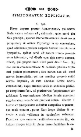 Symptomatum Explicatio.