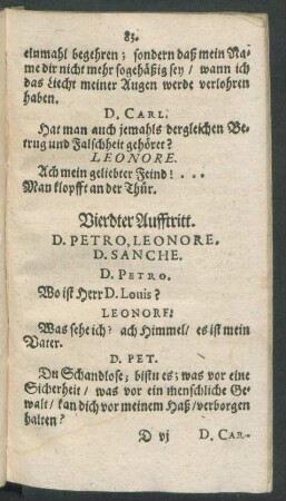 Vierdter Aufftritt.