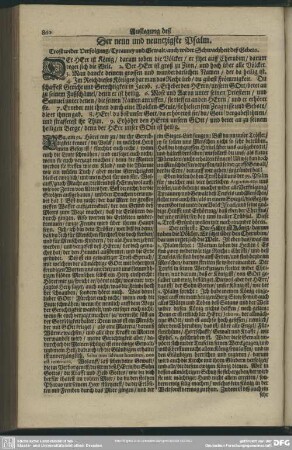 Der neun und neuntzigste Psalm