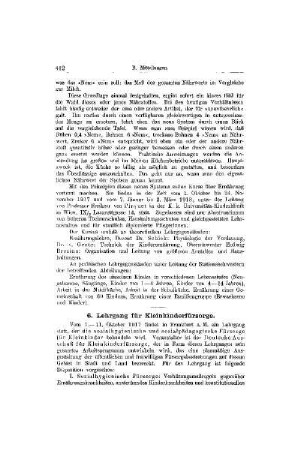 Lehrgang für Kleinkinderfürsorge : [Mitteilungen]