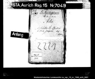 Die Unterhaltung der herrschaftlichen Gebäude im Amt Jemgum