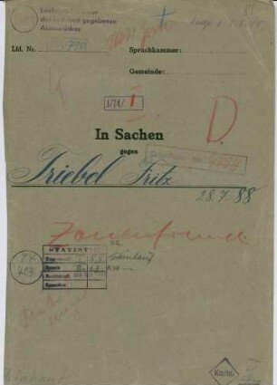 Triebel, Fritz