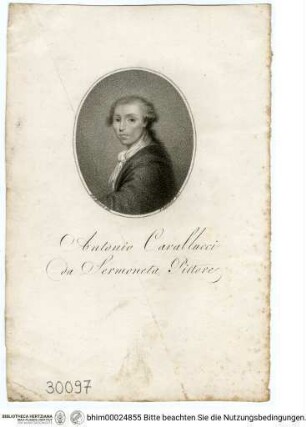 Cavallucci, Antonio, Porträt