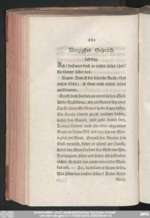 Vierzigstes Gespräch.