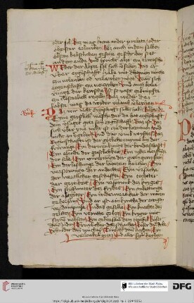 Dictum Bernardi Claraevallensis (dt. und lat., Fortsetzung 175v)
