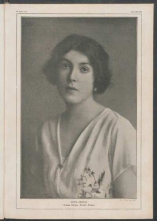 Nota social. - Señora Carlota Peralta Ramos