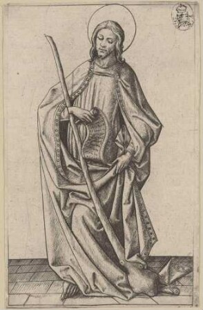 Der heilige Jakobus der Jüngere (aus der Folge: Der Heiland und die zwölf Apostel stehend)
