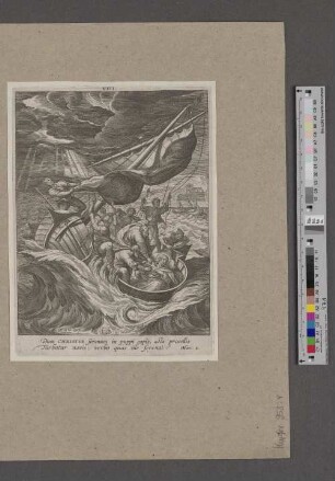 [Christus im Sturm auf dem See Genezareth]