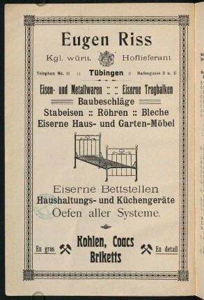 Werbe-Anzeige