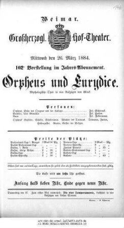 Orpheus und Eurydice