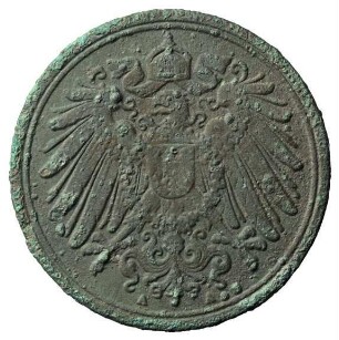 Fundmünze, Pfennig, 1911
