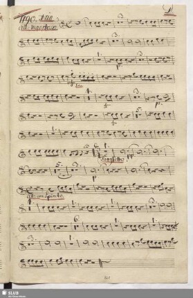 1190. Aria: Quando saprà la Spagna / Anfossi, P.