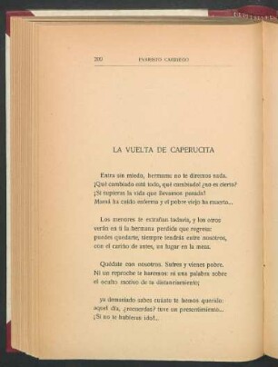 La vuelta de Caperucita