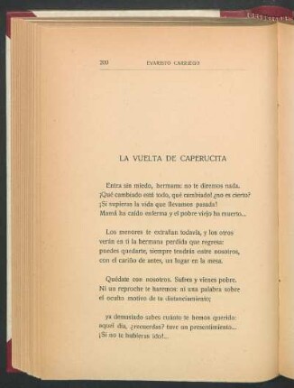 La vuelta de Caperucita