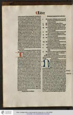 Incipit liber undecimus.