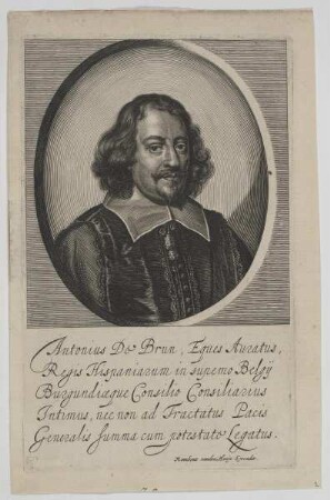 Bildnis des Antonius De Brun