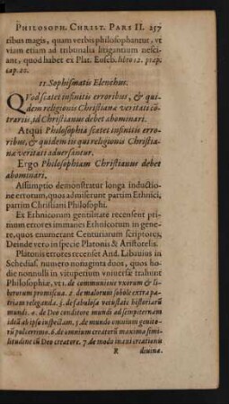 11. Sophismatis Elenchus.