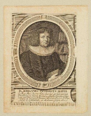 Bildnis von Johann Friedrich Mayer (1650-1712)