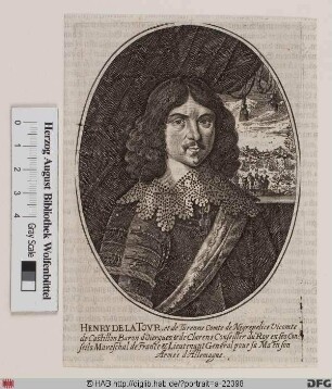 Bildnis Henri de La Tour d'Auvergne, vicomte de Turenne