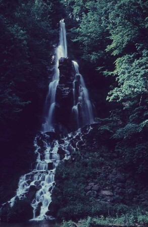 Thüringen. Trusetaler Wasserfall