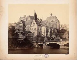 Auditoriengebäude der Philipps-Universität Marburg: Gesamtansicht von Südosten