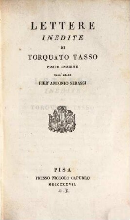 Lettere inedite
