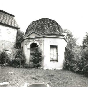 Niederwiesa-Lichtenwalde, Schlossallee. Schloss Lichtenwalde. Pavillon (Anfang 18. Jahrhundert)