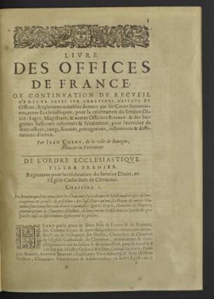 Chapitre I. - Chapitre VII.