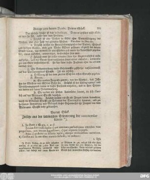 Viertes Stück. Zusätze aus der lateinischen Erleuterung der oeconomiae salutis.