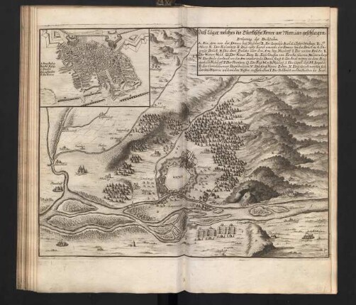 Daß Läger, welches die Türckische Armee vor Wien 1683 geschlagen.