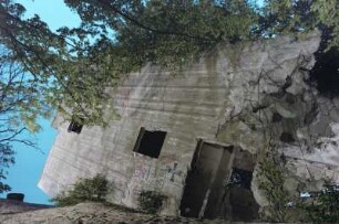 Beobachtungsbunker an der Steilküste bei Koserow in Peenemünde