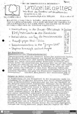 Klassikerzitat zum "Glasnost-Zeitalter"