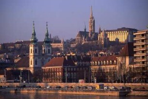 Budapest - Burgberg : Der Burgberg. Aufgenommen in Budapest 2001