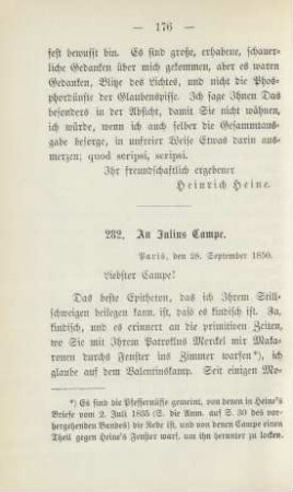 282. An Julius Campe