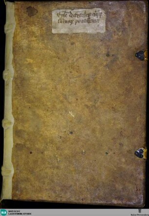 Collectio Canonum Dionysio-Hadriana - Cod. Aug. perg. 103