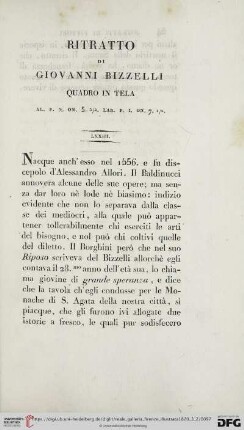 Ritratto di Giovanni Bizzelli