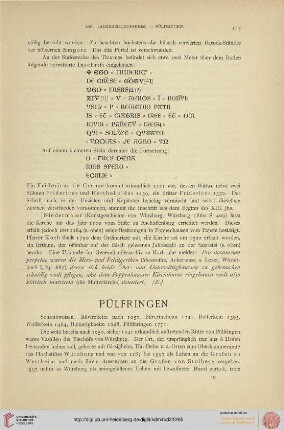 ⟦Pülfringen⟧