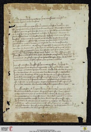 Französische Bauprotokolle und Kostenvoranschläge