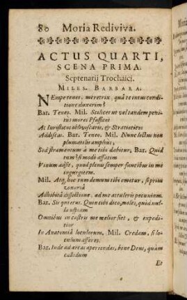 80-106, Moria Rediviva, Actus Quarti