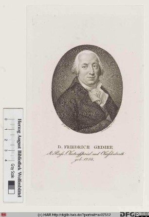 Bildnis Friedrich Gedike