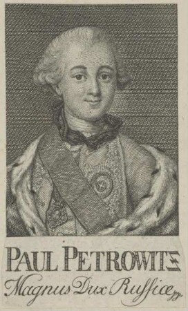 Bildnis des Paul Petrowitz