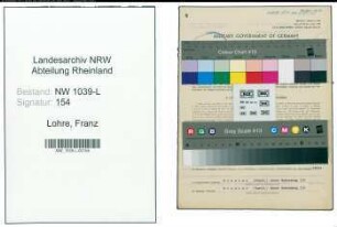 Entnazifizierung Franz Lohre , geb. 02.01.1905 (Bankangestellter)