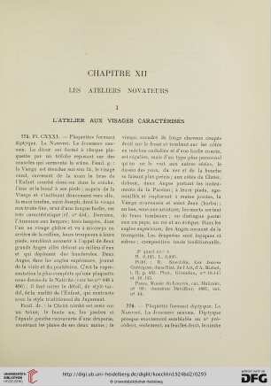Chapitre XII: Les ateliers novateurs