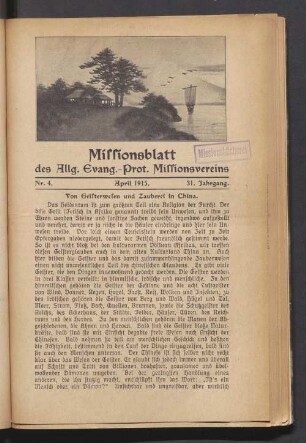 Nr. 4. April 1915