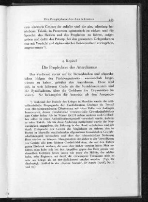 Die Prophylaxe des Anarchismus